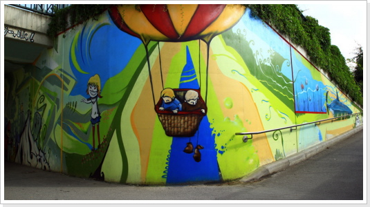 "sch&ouml;nes Rudolstadt III" Wandgestaltung